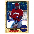 Leonardo Jimenez autograph